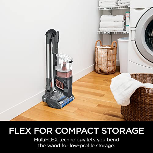 Cordless Stick Vacuum with DuoClean PowerFins, MultiFLEX, 120-min Runtime, Double Battery, Rosewood, Red K516401