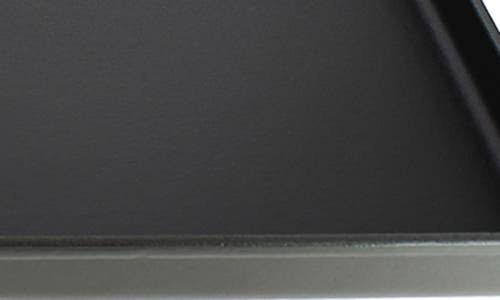 Caviar-Grey Rectangular Enameled Cast Iron Griddle R5579