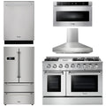 48 Gas Range, Range Hood, Refrigerator, Dishwasher, Microwave V239110