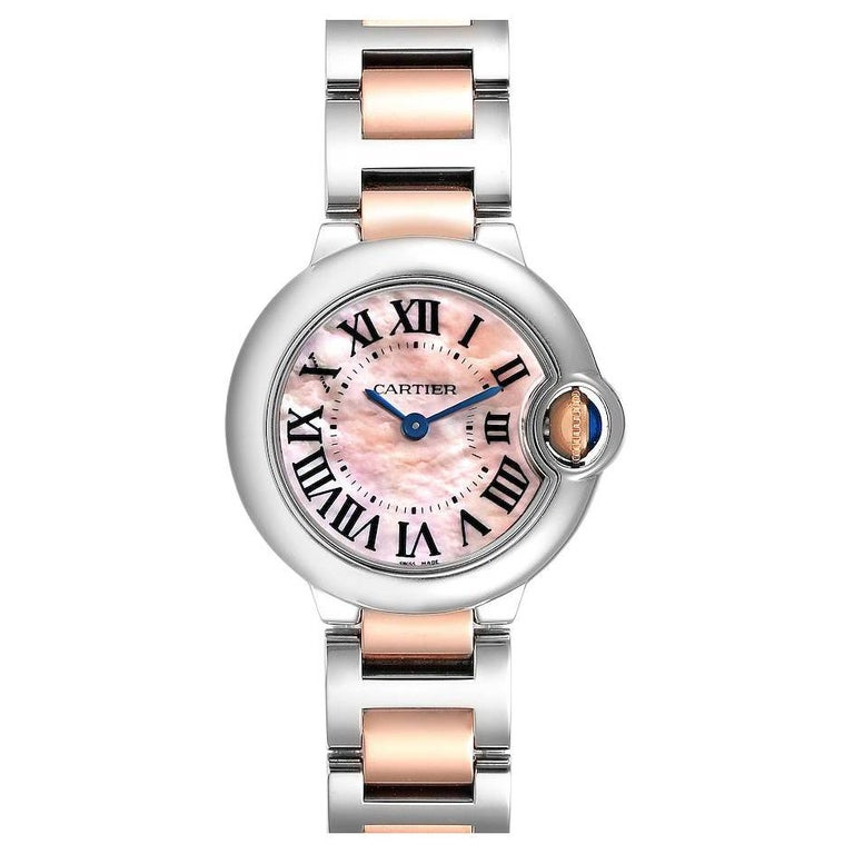 Pink Mother of Pearl Dial 28mm M6403