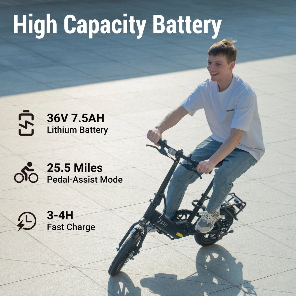 14 Folding Electric Bike 350W 36V 7.5AH P6832