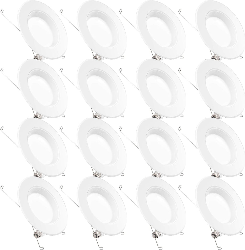 16 Pack 4 Inch LED Recessed Lighting Retrofit Conversion Kit U295422