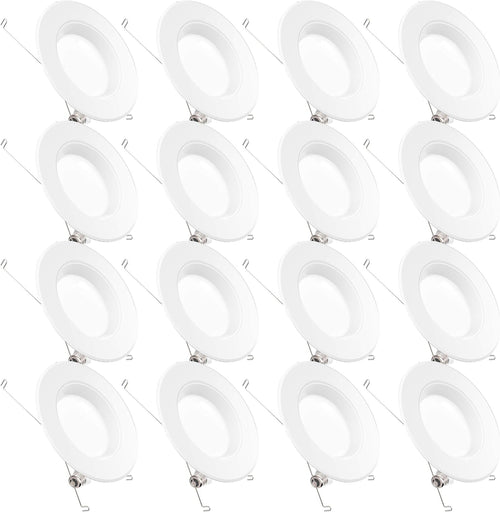 16 Pack 4 Inch LED Recessed Lighting Retrofit Conversion Kit U295422
