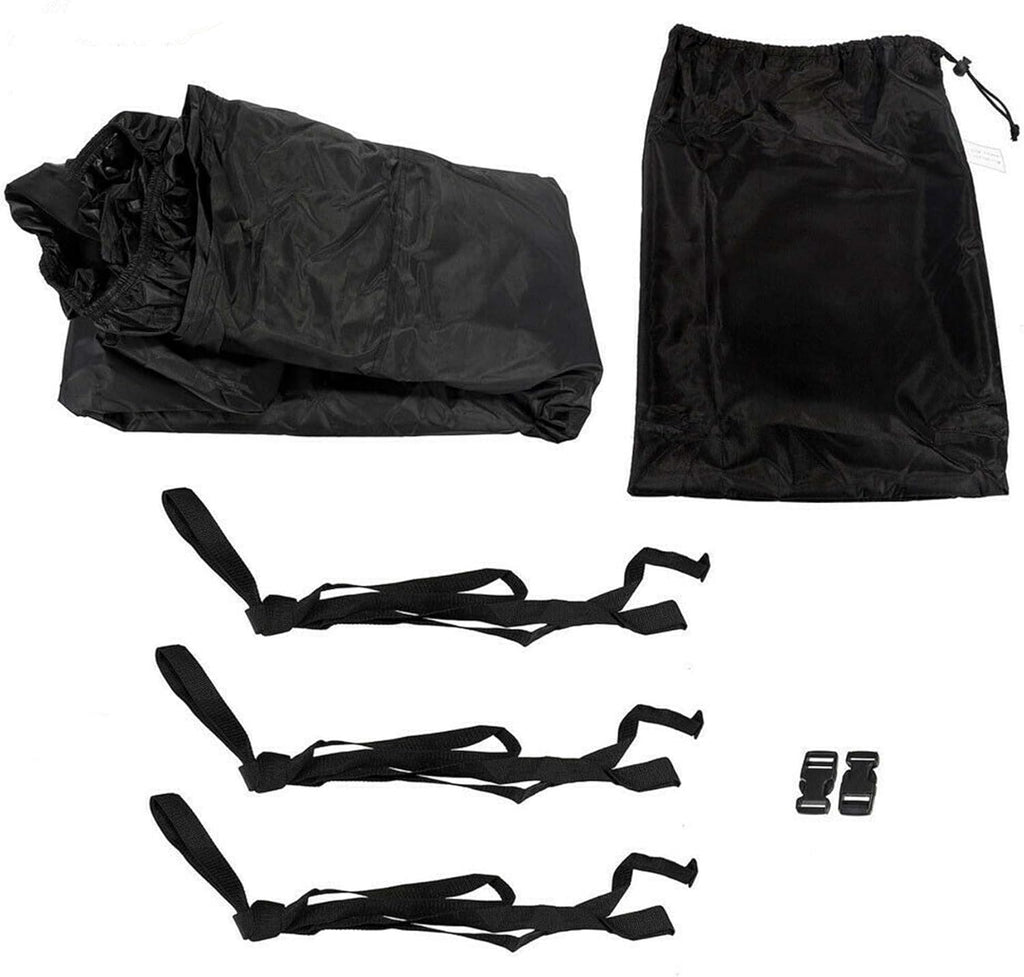 UTV Cover Waterproof Heavy Duty 2 Seater 190 Denier Polyester Pack of 2 D170474
