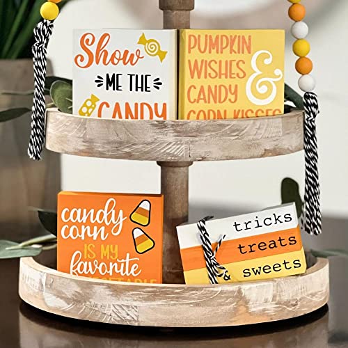 7 Pcs Tiered Tray Decor Set E86223