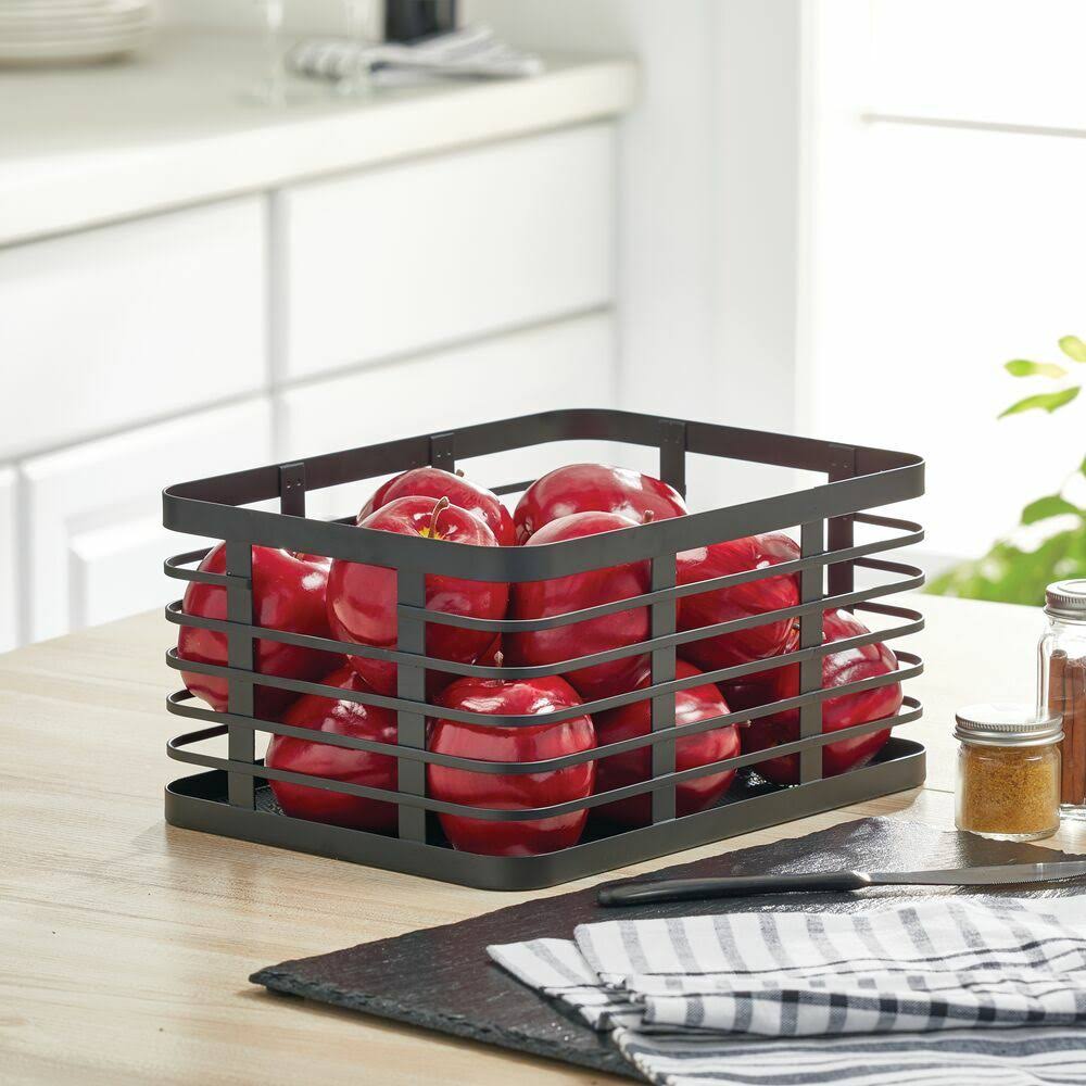 Metal Wire Food Organizer Storage Bin Basket U52935