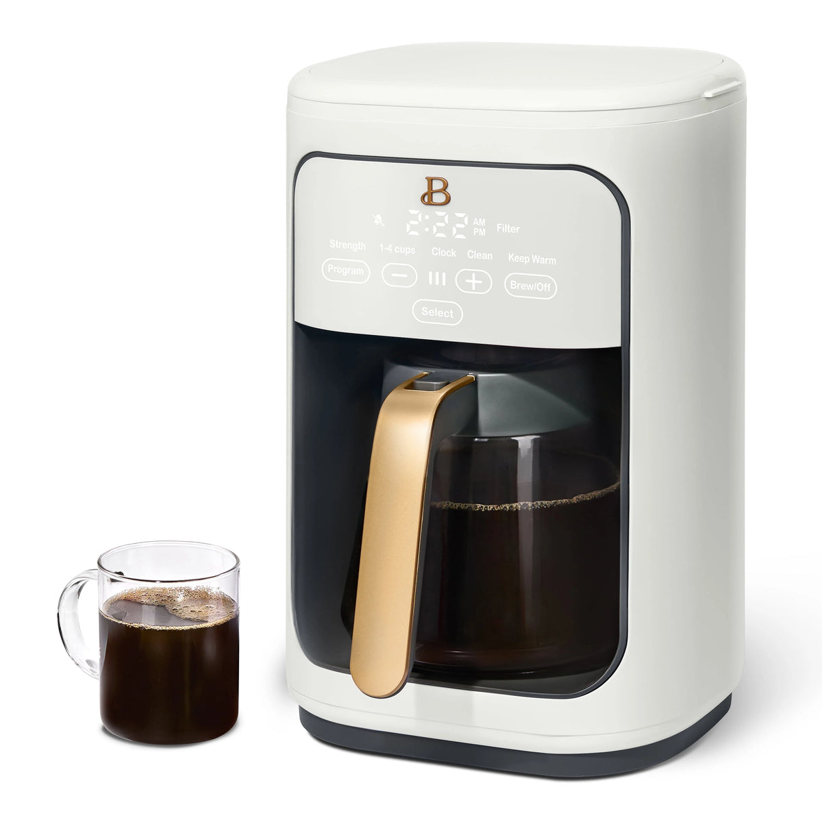 14-Cup Programmable Drip Coffee Maker with Touch-Activated Display O2577