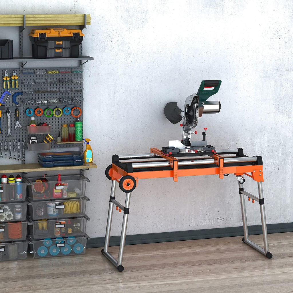 5-in-1 Folding Work Bench with Adjustable Legs S54500
