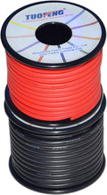 12 AWG Silicone Wire 70 feet Tinned Copper Stranded Wire High Temperature Resistance Pack of 2 W561104
