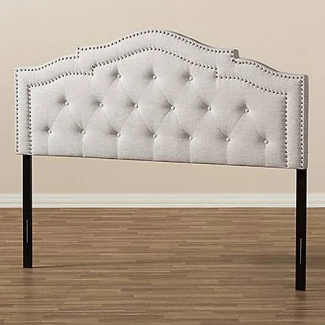 Greyish Beige Queen Headboard T9169