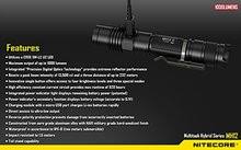 Rechargeable Flashlight with USB Cable and Car Adaptor N170095
