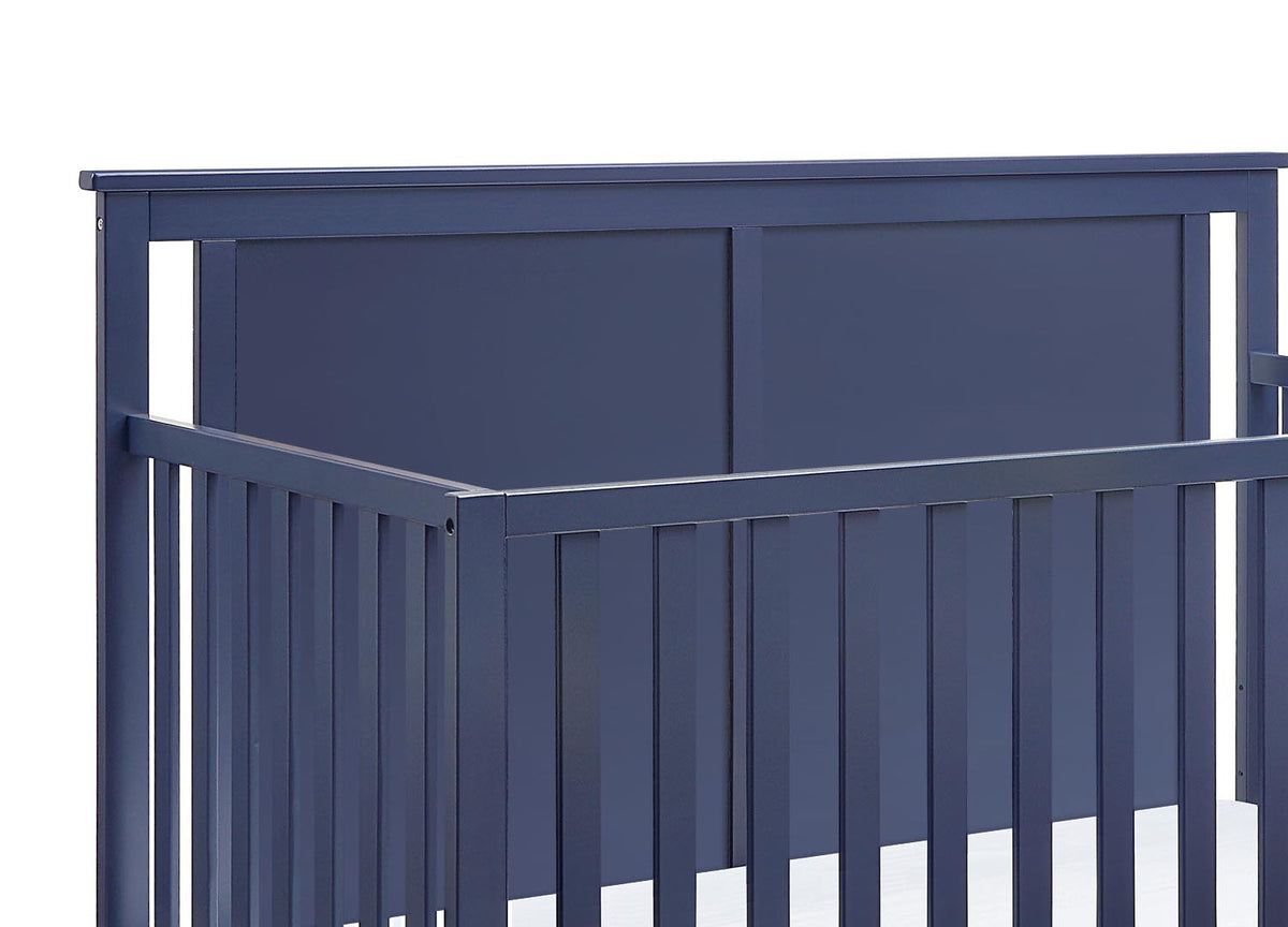 Midnight Blue and Vintage Walnut Finish Crib G14848