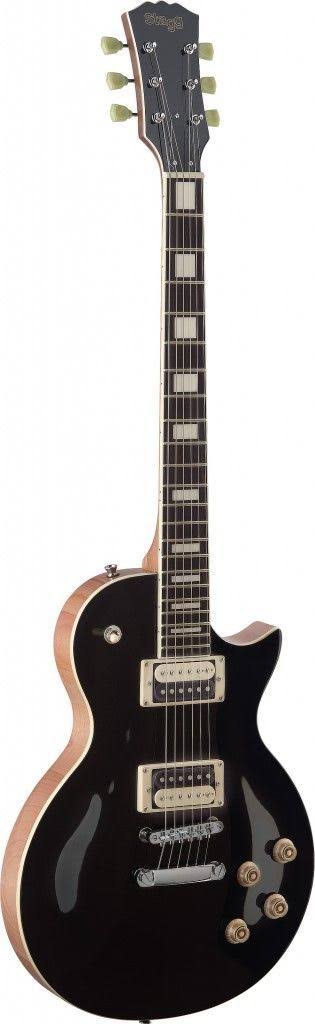 Zebra Black Electric Guitar H8339