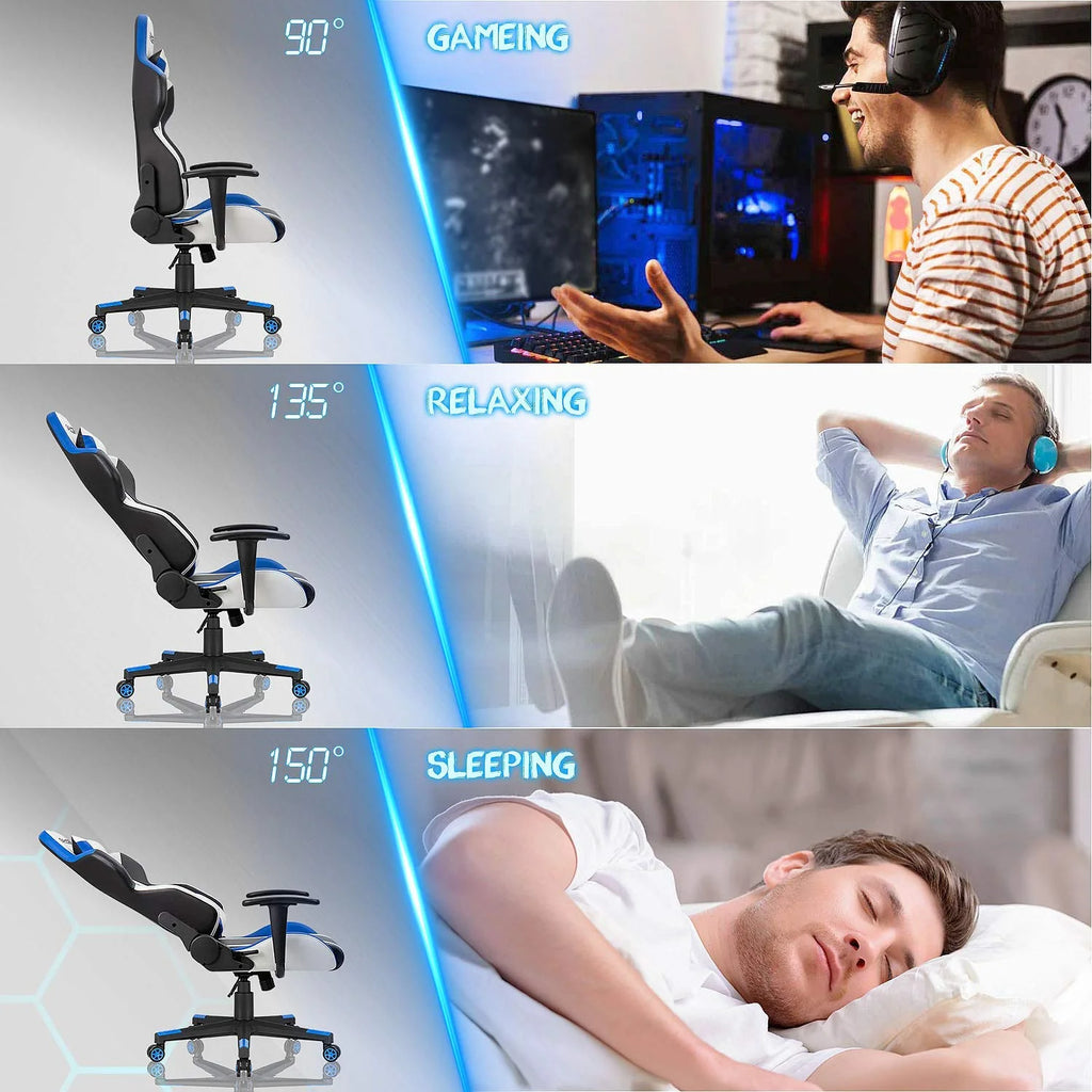 Ergonomic High Back PU Leather Gaming Chair A728