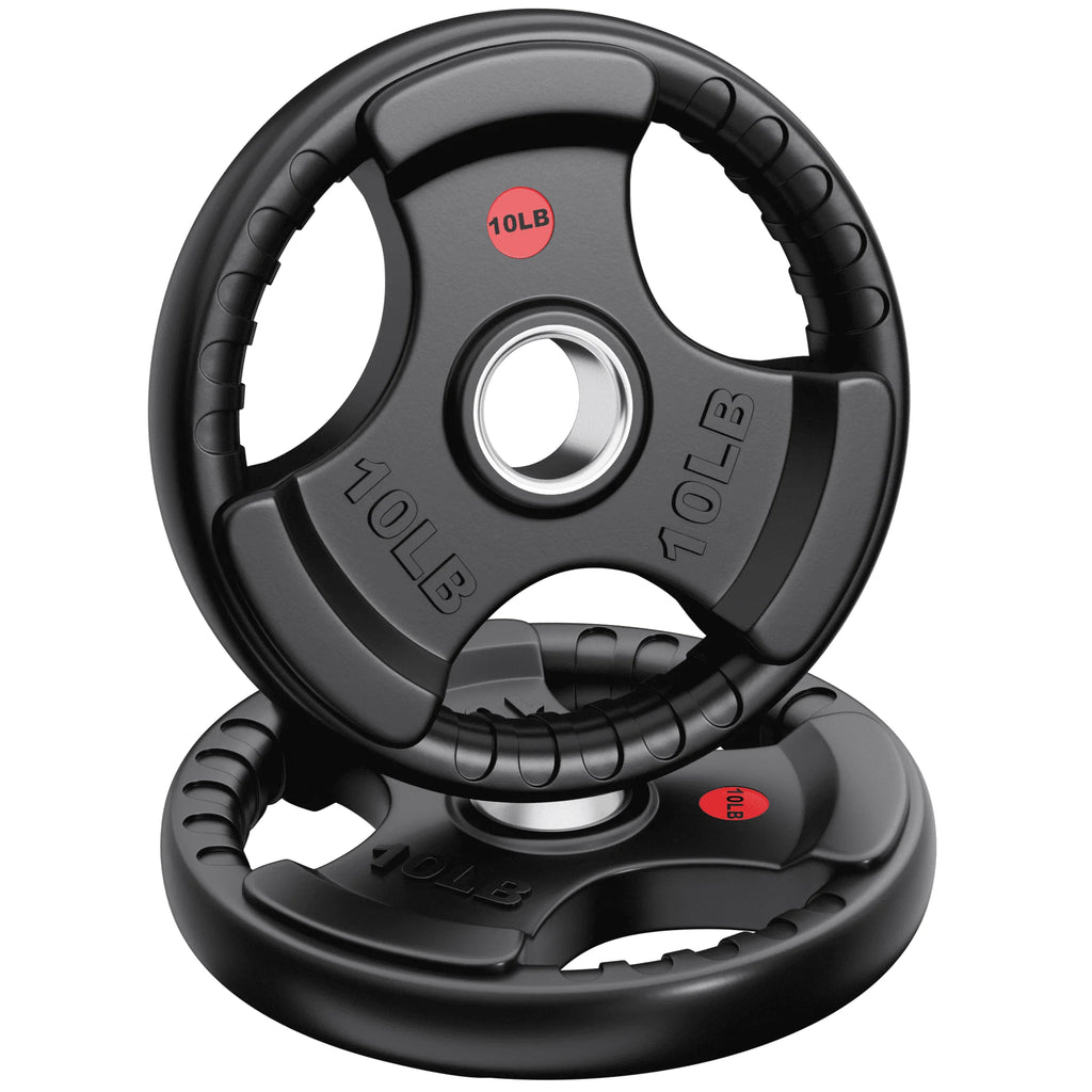 90lbs 2 Inch Rubber Coated Olympic Weight Plate W94956