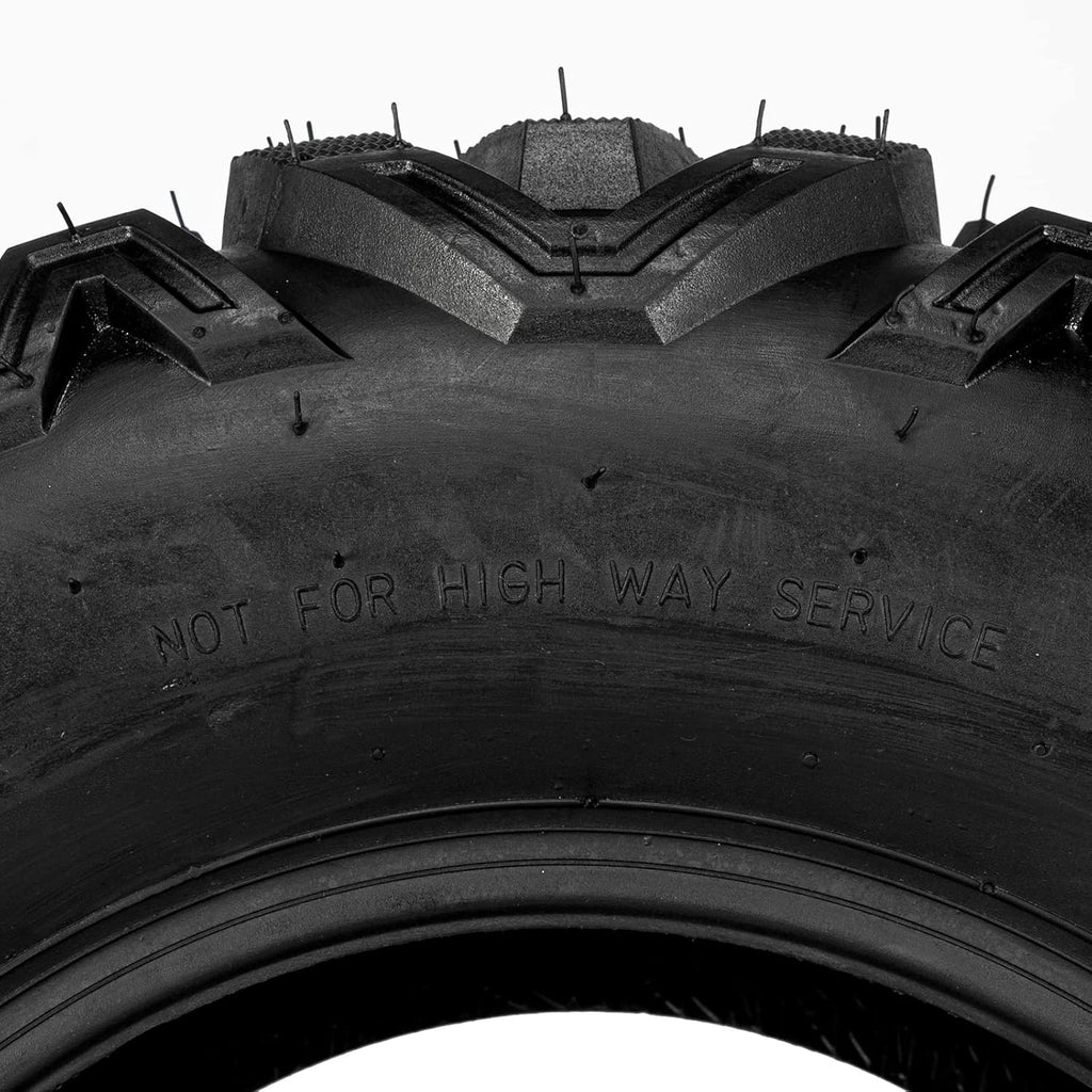 25x10-12 ATV UTV Tubeless 6PR Tires Set of 2 D65570