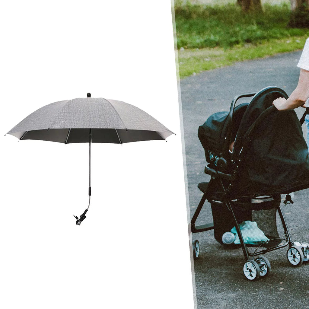 Baby Pram Umbrella with Clamp 360 Degree Adjustable D6277