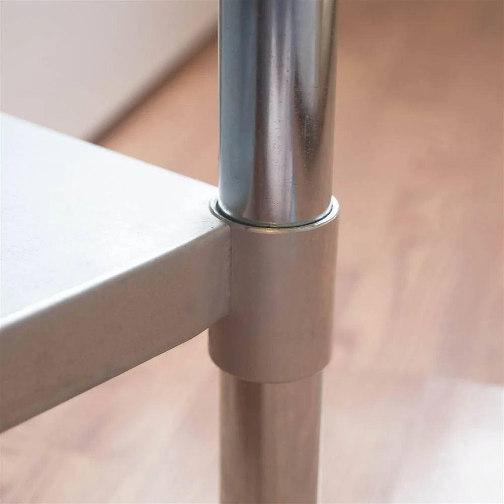 Stainless Steel Work Table with Casters Q89284