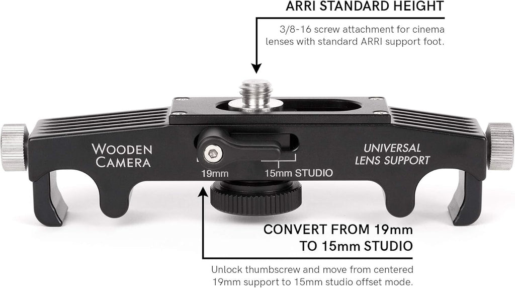 Wooden Camera Universal Lens Support V113