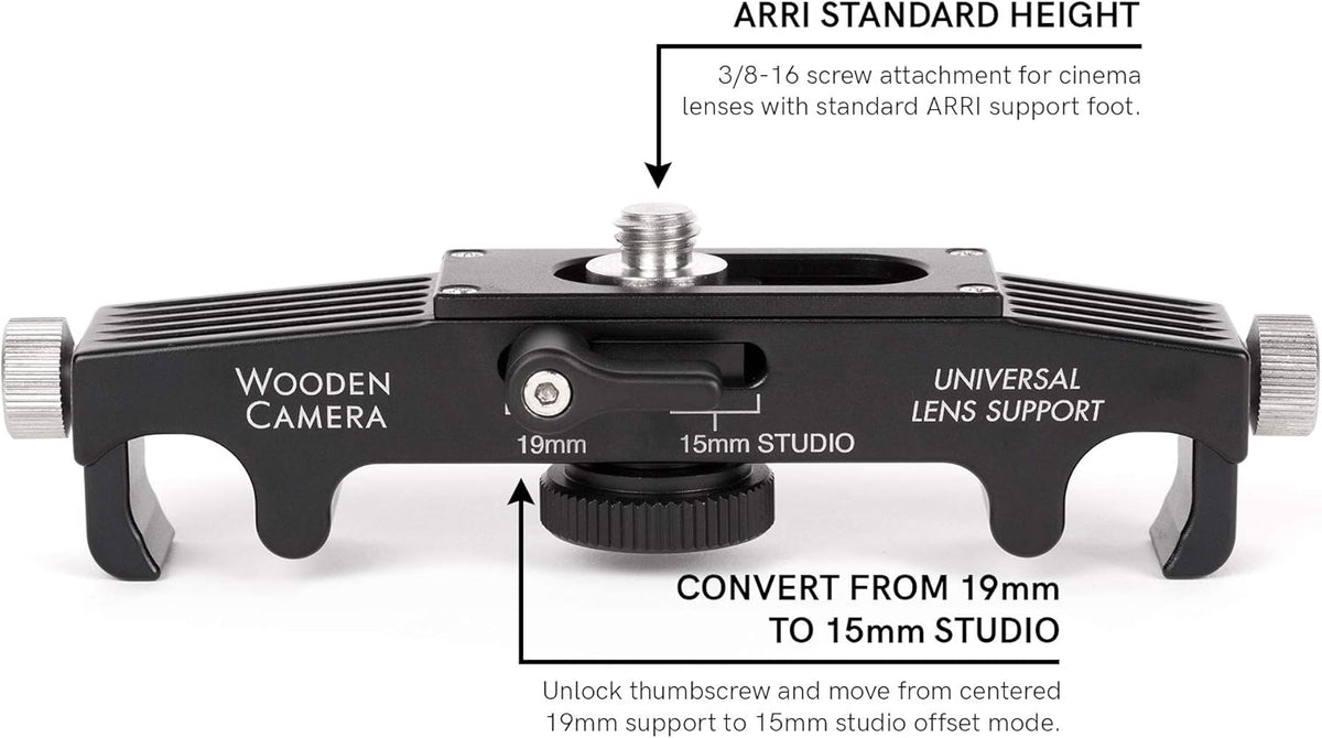 Wooden Camera Universal Lens Support V113