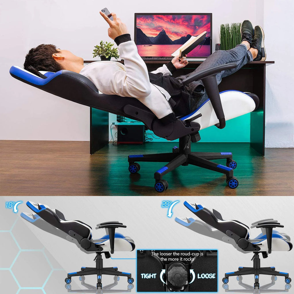 Ergonomic High Back PU Leather Gaming Chair A728