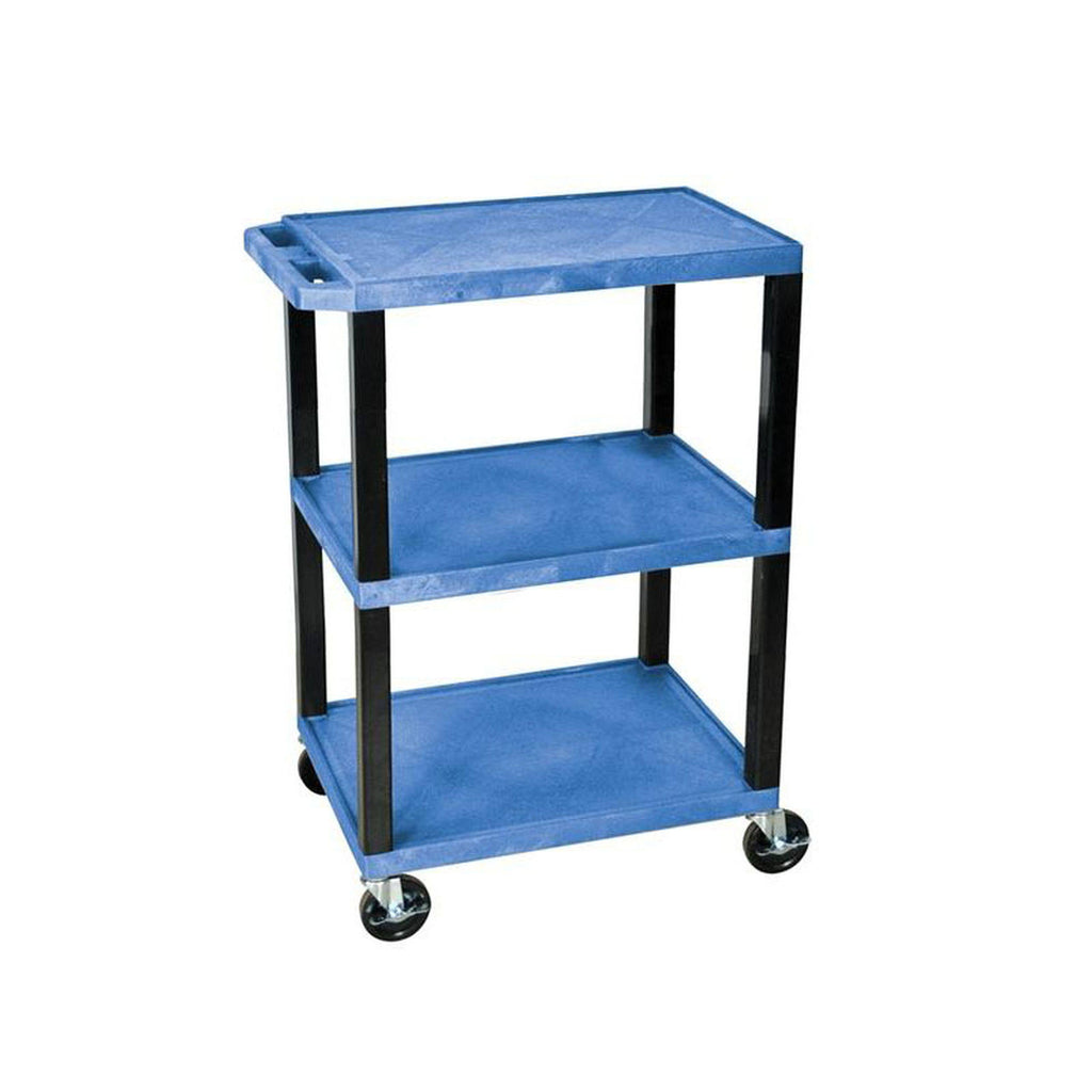 3-Shelf Plastic Utility Cart K232