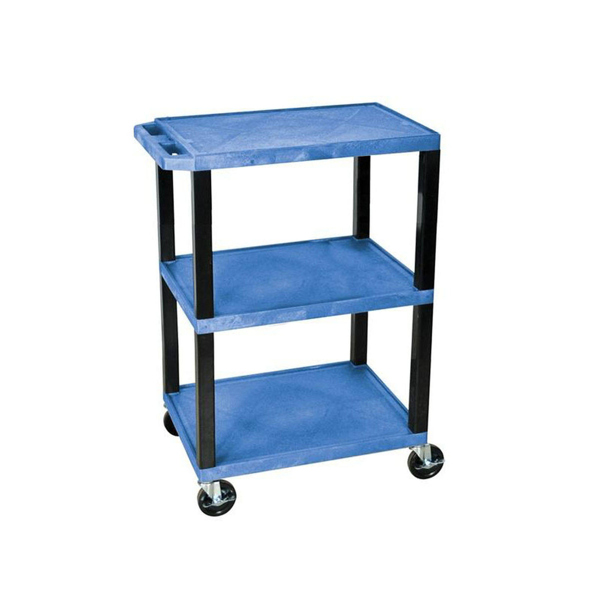 3-Shelf Plastic Utility Cart K232