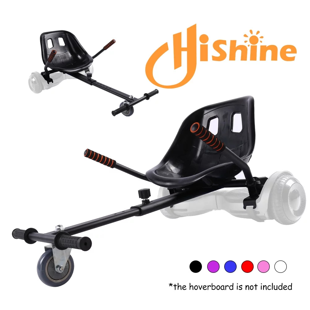 Hoverboard Seat Attachment Go-Kart for 6.5”/8”/10” Hoverboards C163