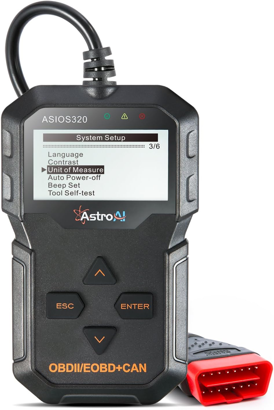 Black OBD2 Scanner Car Diagnostic Tool P26429