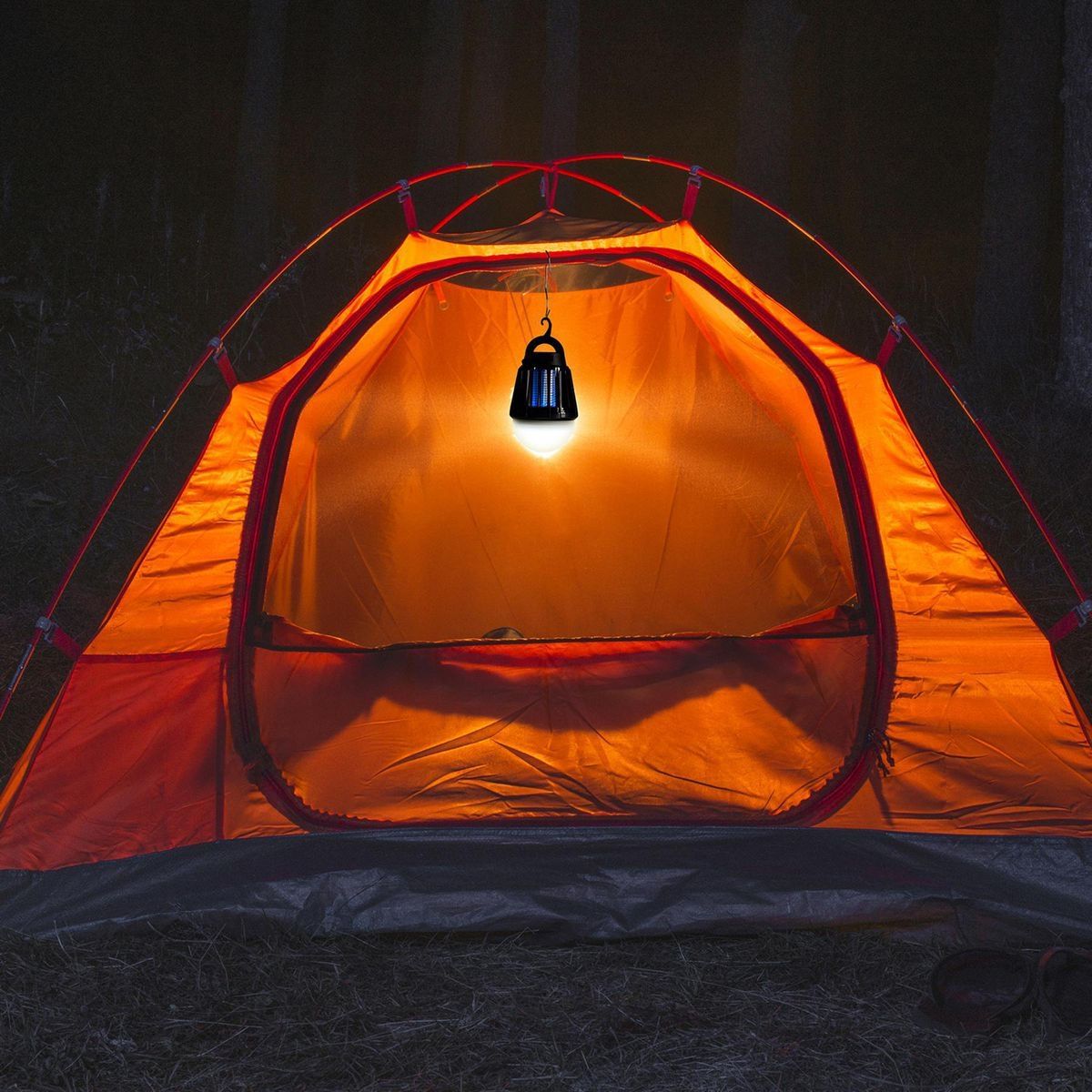 Rechargeable Camping Lantern and Bug Zapper H5167