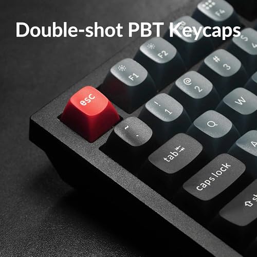 Black TKL Mechanical Keyboard with Knob B239237