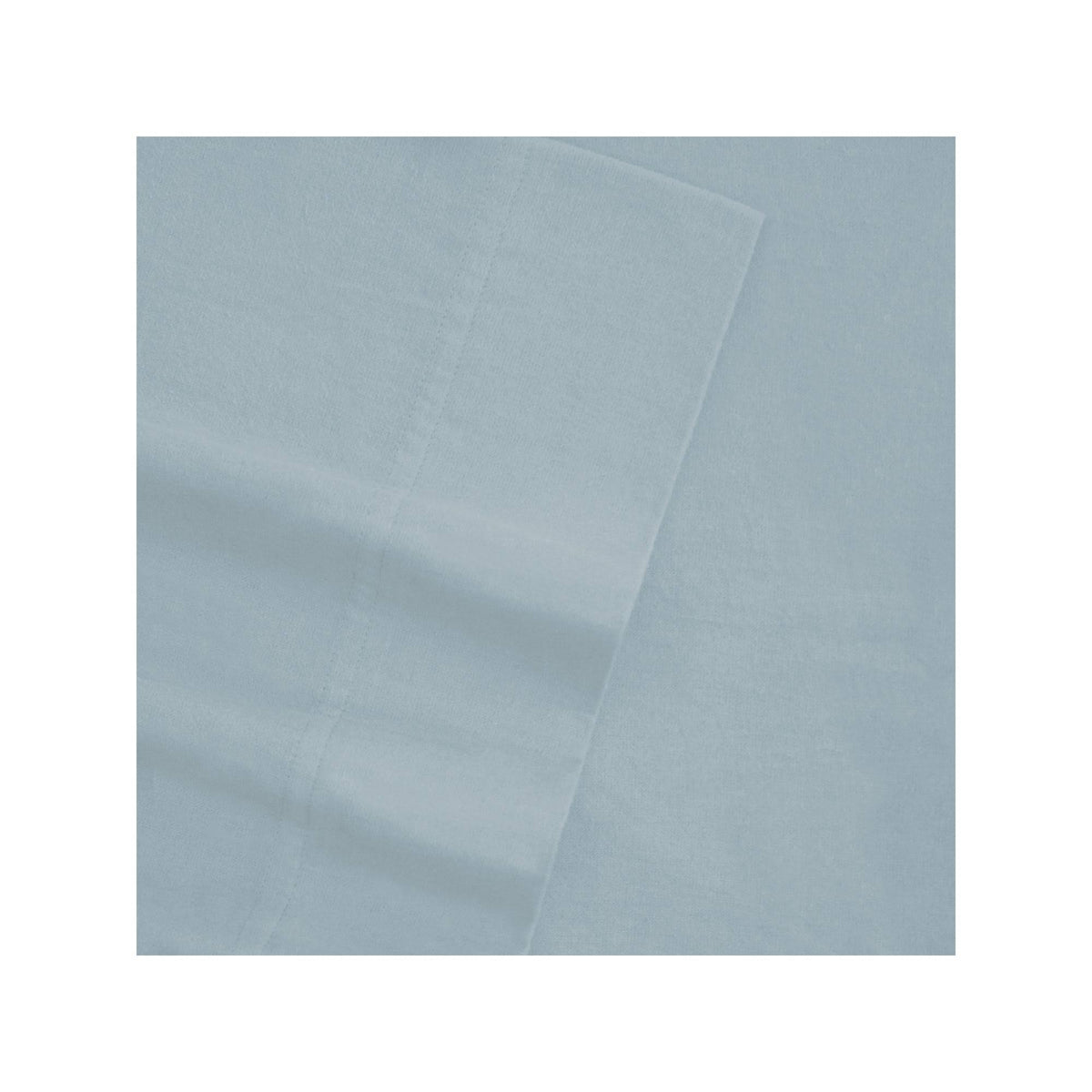 Pale Blue California King Flannel Sheet Set N500597