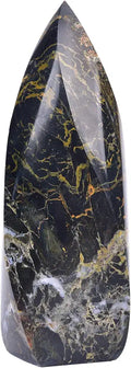 Large Pietersite Crystal Tower 4 Sides Spiral 1.1-1.7 Lbs N26666