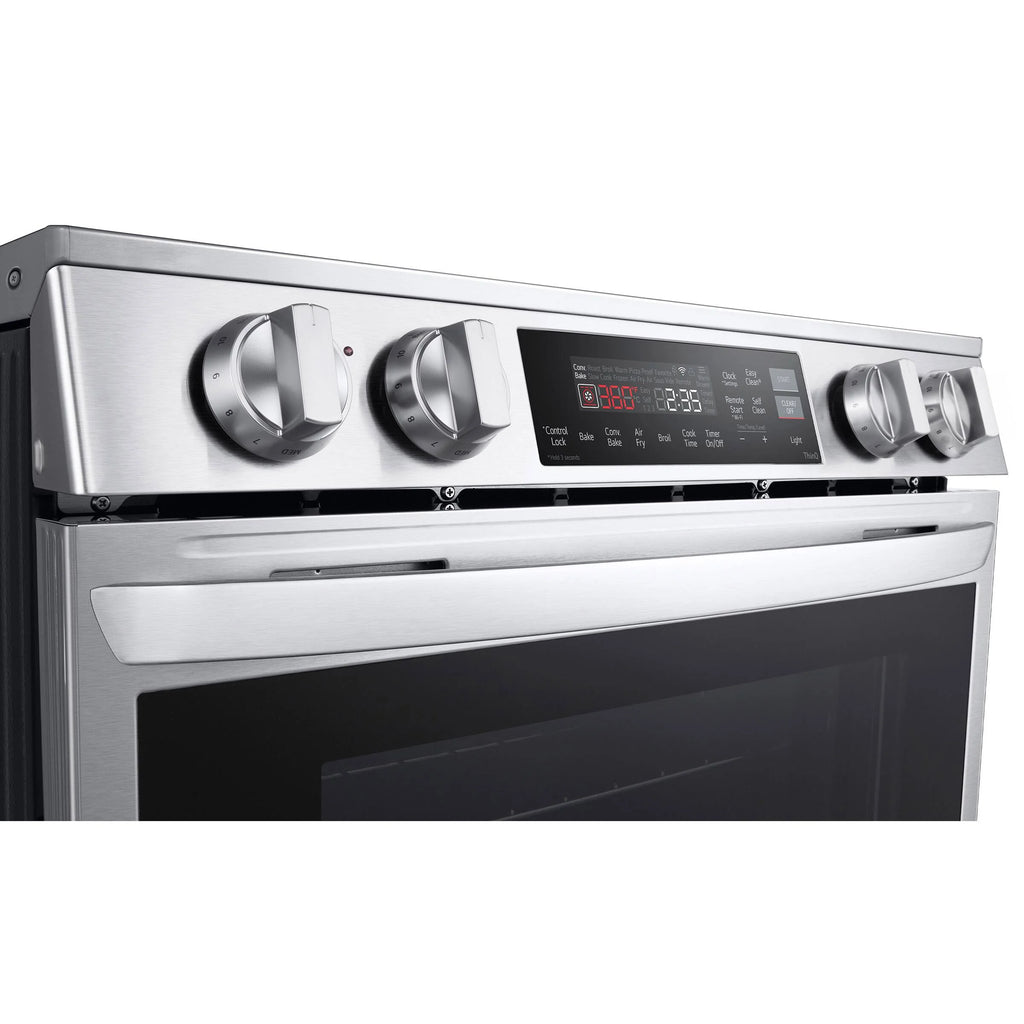 30 IN 6.3 CU. FT. Slide-In Induction Range in Stainless Steel H976509