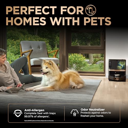 Robot Vacuum & Mop Combo, Self-Emptying, Self-Refill C475