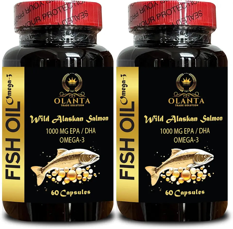 Salmon Oil Omega-3 EPA DHA Softgels 120 Capsules A2442