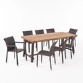 9 Piece Wooden Patio Dining Set G8699