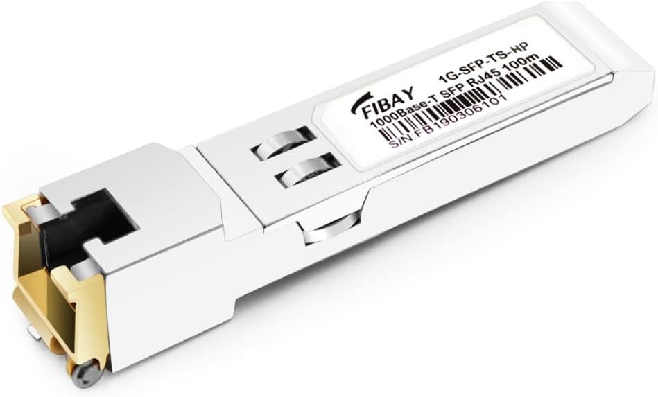 1000Base-T SFP to RJ45 Copper Transceiver Module Pack of 2 C589