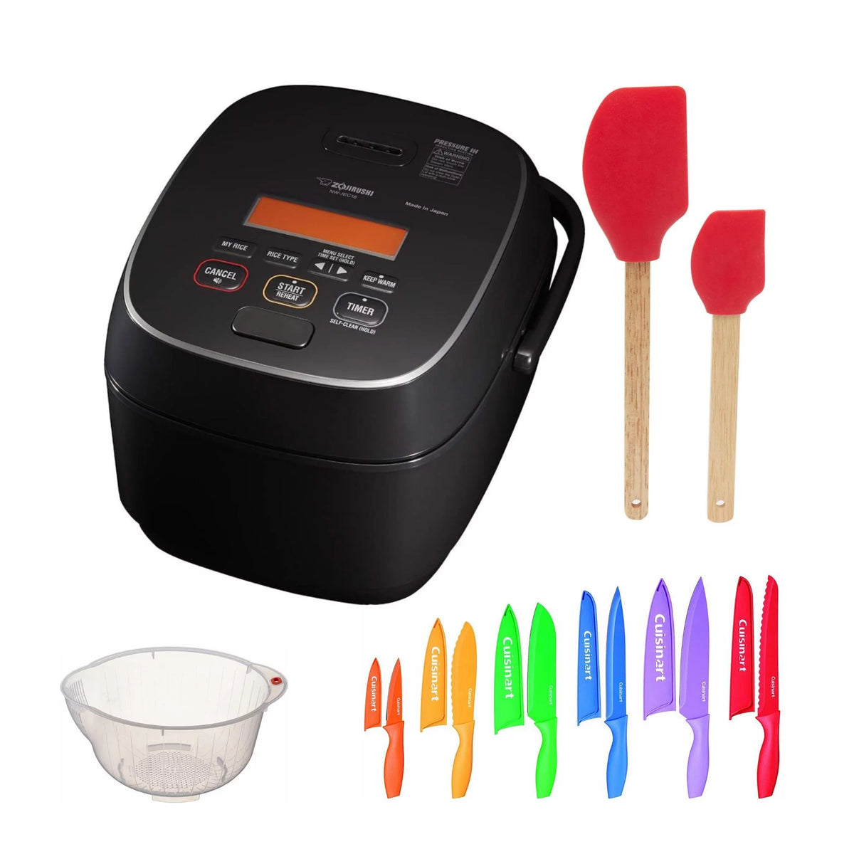 Pressure Induction Heating Rice Cooker with Rice Washing Bowl L9577