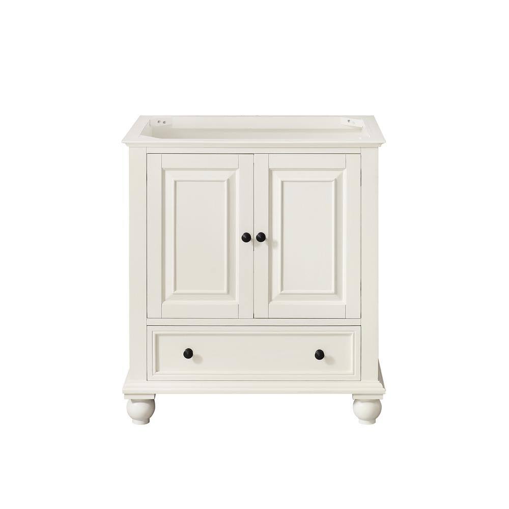 French White Bath Vanity Cabinet Y65701