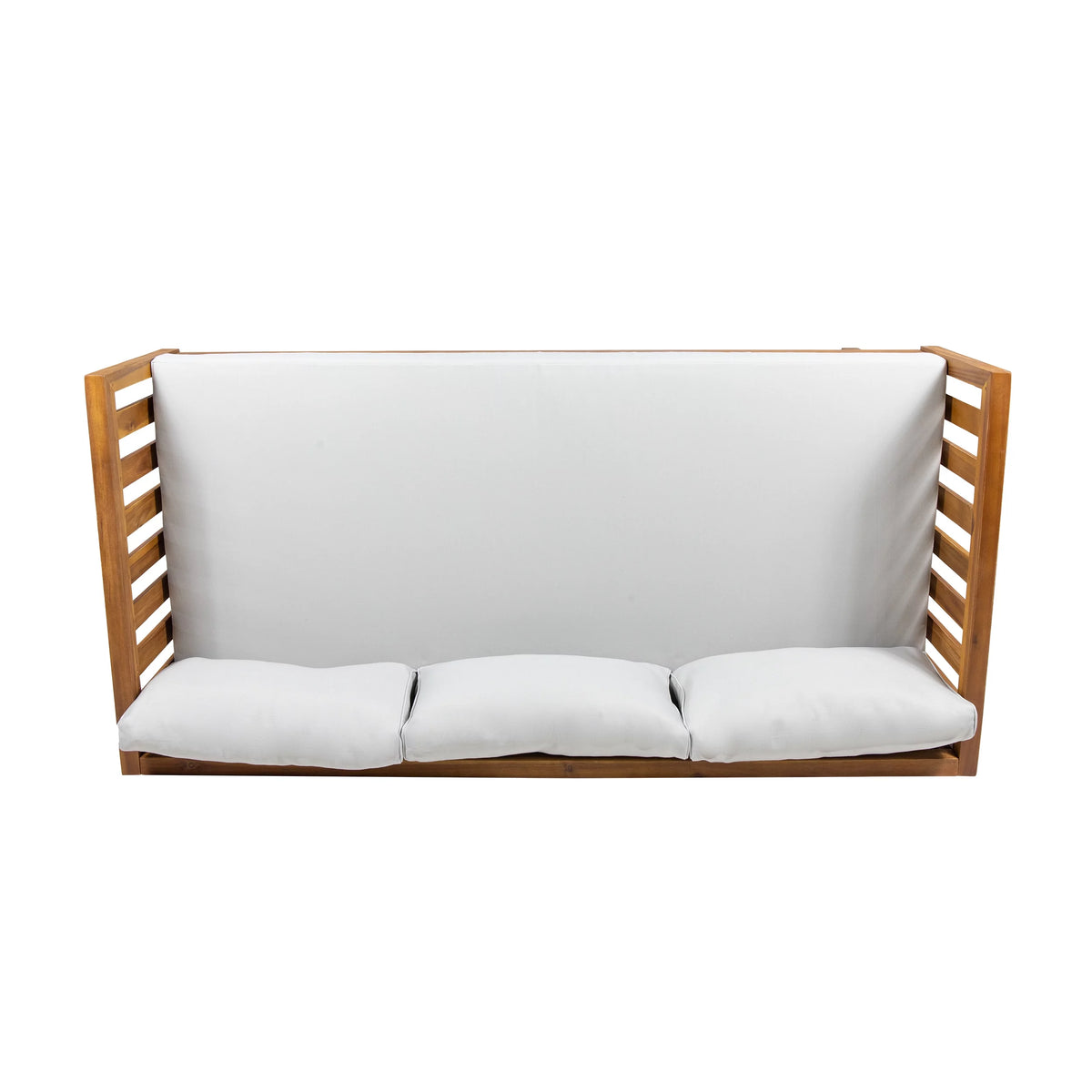 3-Seater Acacia Wood Outdoor Daybed X588