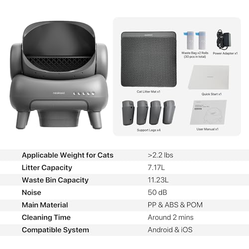 Open-Top Self Cleaning Automatic Cat Litter Box C823