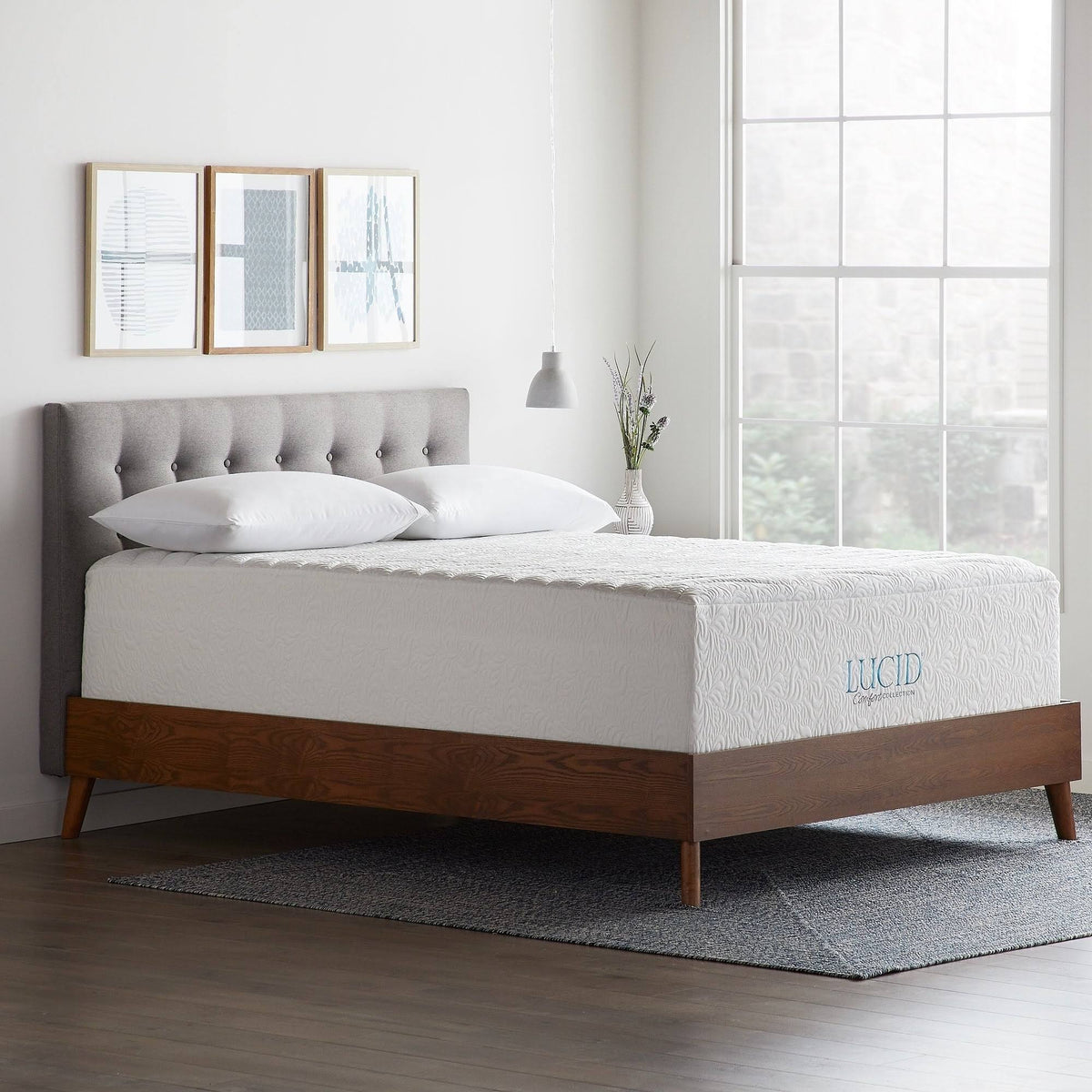 Plush Gel Memory Foam Mattress Twin XL Q776