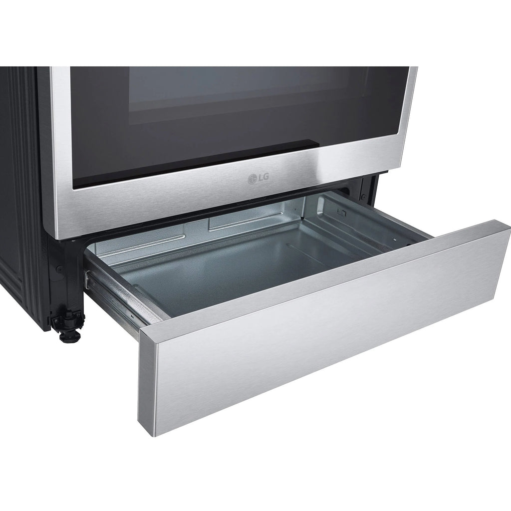30 IN 6.3 CU. FT. Slide-In Induction Range in Stainless Steel H976509
