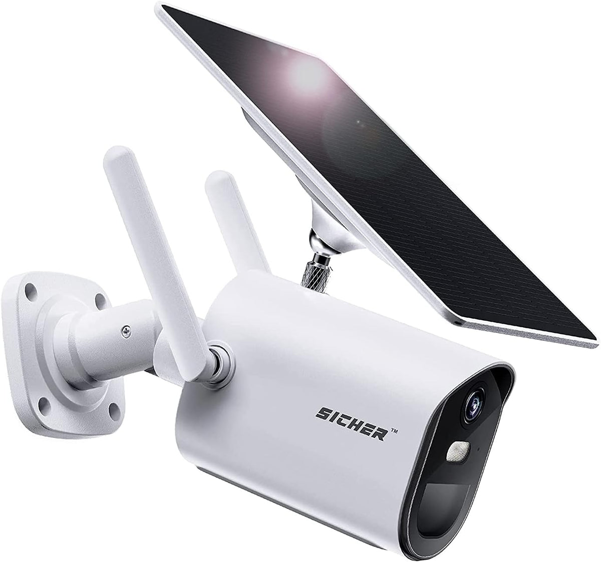 Wi-Fi Solar Rechargeable Battery Wireless Security Camera B138