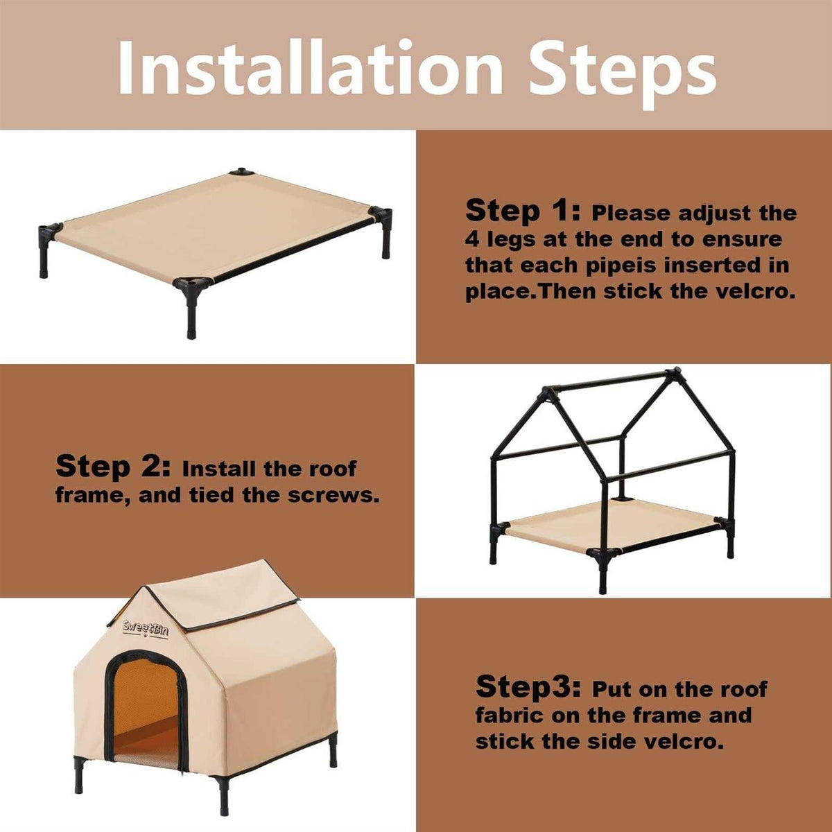 Dog Houses with Waterproof U667