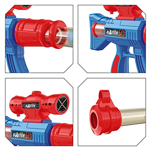 Shooting Game Toy with 2pk Air Guns, Target & 24 Foam Balls O30058
