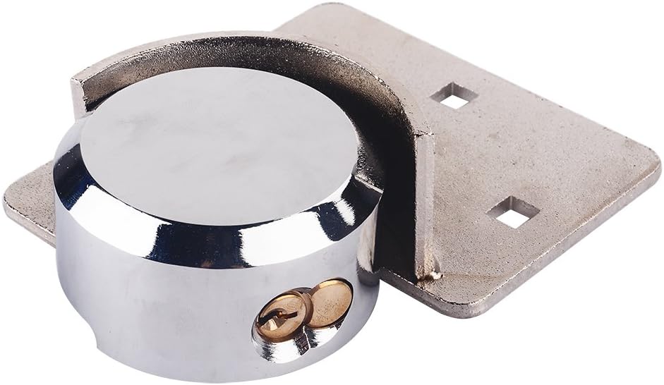 Heavy Duty Steel Padlock and Hasp Set with Bolt O770674