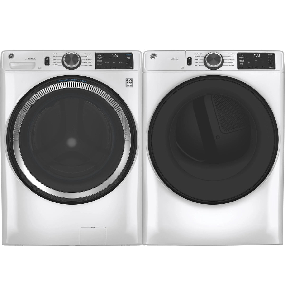 7.8 cu. ft. Smart Front Load Electric Dryer with Sanitize Cycle H830068
