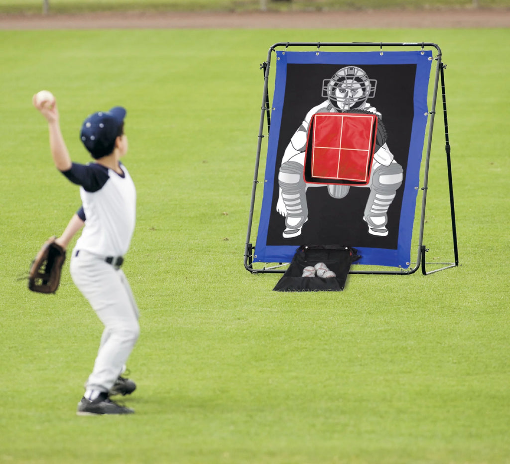 Baseball Pitching Target + Rebounder Net I429